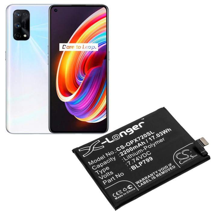 Oppo R2121 Realme X7 Pro 5G RMX2121 V1938 V1938A V1938C V1938CT V1938T X30 5G X30 Pro 5G Mobile Phone Replacement Battery-5