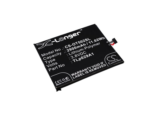 Alcatel One Touch Pop 3 5.5 OT-5025 OT-5025D Replacement Battery-main