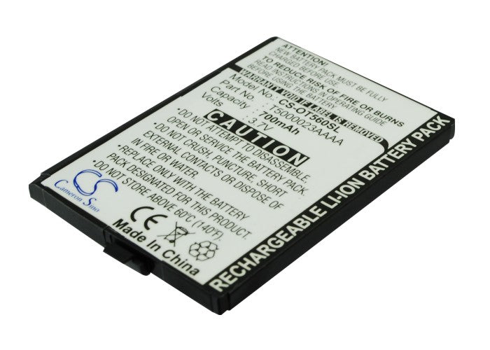 Alcatel OT-C550 OT-C550A OT-C560 OT-C560A Replacement Battery-main