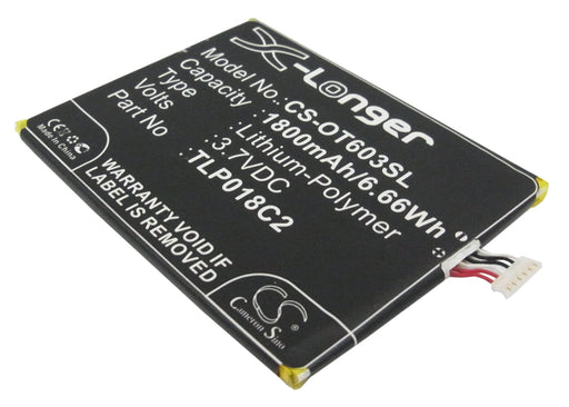 Alcatel One Touch Idol Ultra OT-6033 OT-6033X Replacement Battery-main