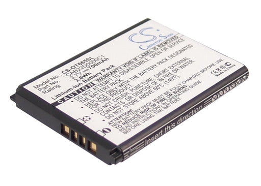 Alcatel 2010D One Touch 20.12D One Touch 2010D One Replacement Battery-main