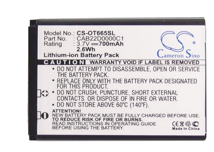 T-Mobile Accord Mobile Phone Replacement Battery-5