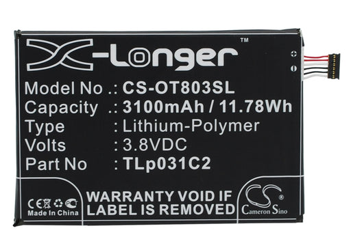 Orange Nura Replacement Battery-main