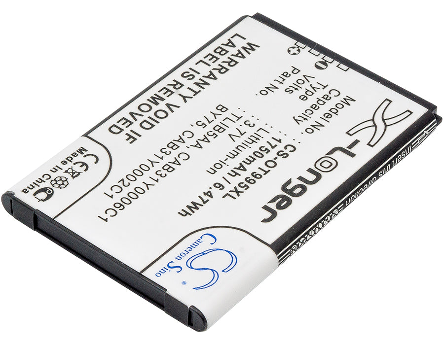 MTC 968 1750mAh Mobile Phone Replacement Battery-2