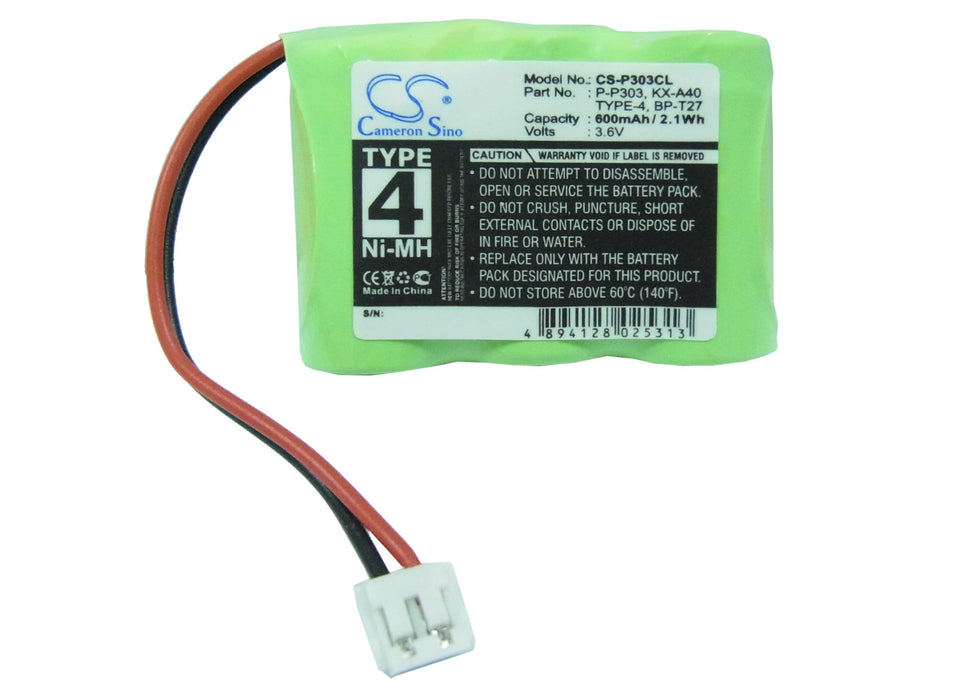 Cobra CP474S CP-474S Cordless Phone Replacement Battery-5