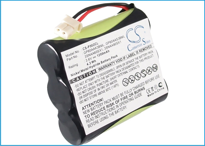 ITT PC3310 PC3320 PC3330 Replacement Battery-main