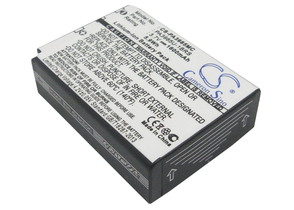 Toshiba Camileo X200 Camileo X400 Camileo X416 HD Replacement Battery-main