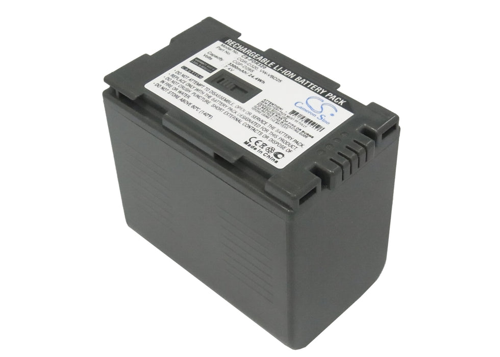 Panasonic AG-DVC15 CGR-D28A 1B CGR-D28SE 1B CGR-D3 Replacement Battery-main