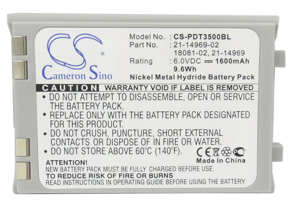 Symbol PDT3500 PDT3510 PDT3540 Replacement Battery-5