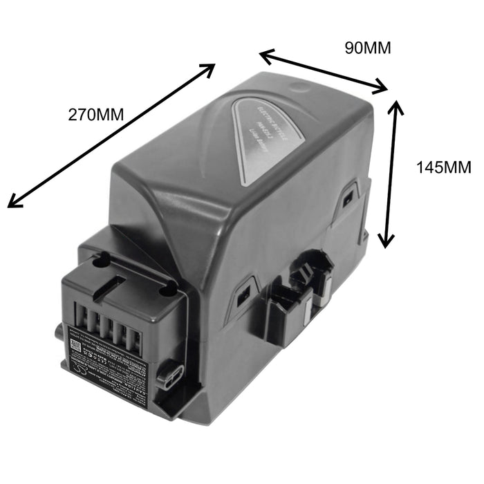 Simplex Firenze C8 2011 Milano C7 2011 Pedelec 8V 2011 Roma-e C8 2011  Electric Bicycle Replacement Battery