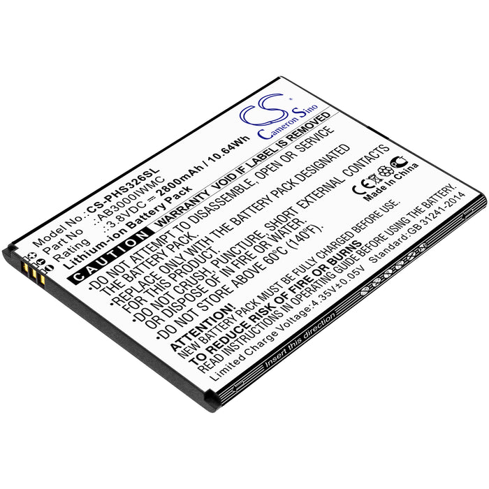 Philips CTS326 Xenium S326 Replacement Battery-main