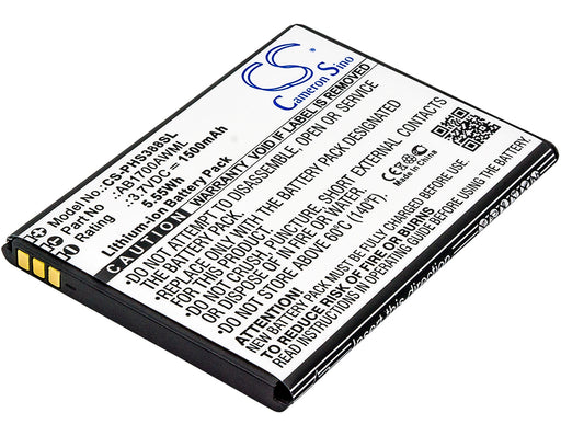 Philips CTS388 S388 Replacement Battery-main