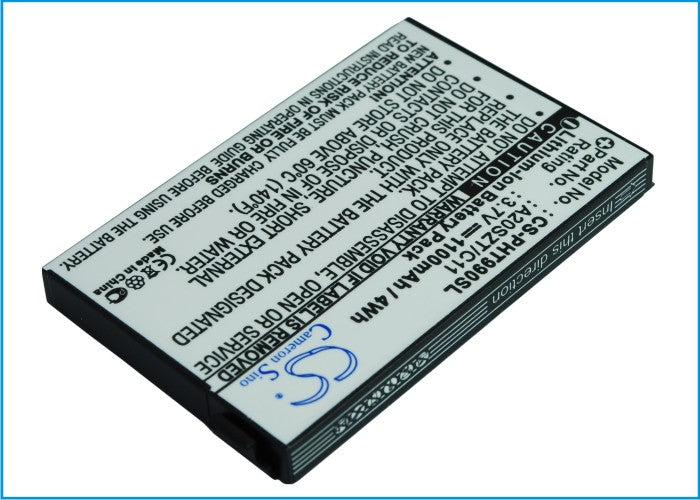 Philips 9@9T 9A9T Xenium 9@9T Xenium 9a9T Mobile Phone Replacement Battery-2