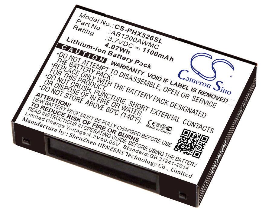 Philips CTX526 Xenium X526 Replacement Battery-main