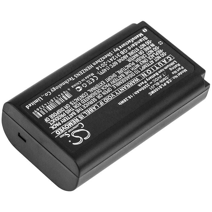 Panasonic Lumix DC-S1 Lumix DC-S1R Lumix S1 Lumix S1R 2200mAh Camera Replacement Battery-2