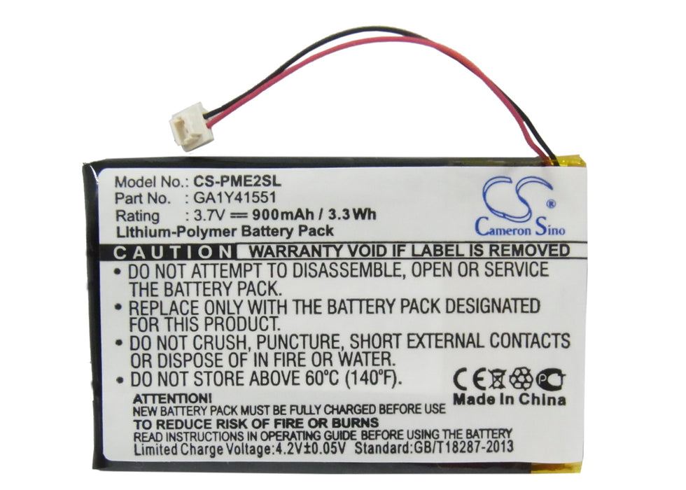 Palm Tungsten E2 900mAh PDA Replacement Battery-5
