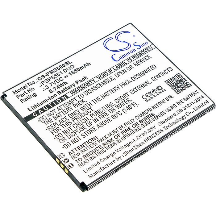 Prestigio Grace S5 PSP5551 DUO Replacement Battery-main