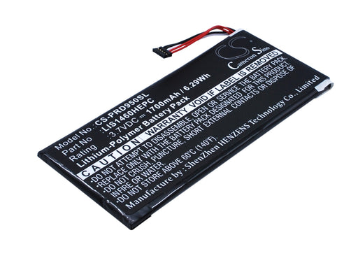 Sony PRS-950 PRS-950SC Replacement Battery-main