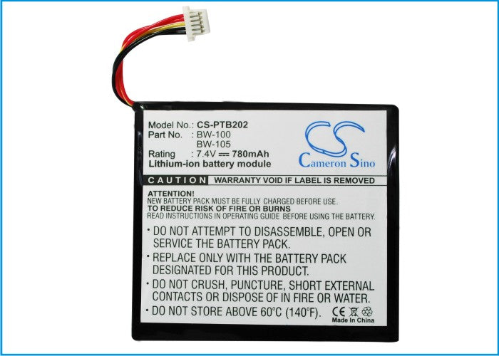 Brother MW-100 MW-140BT MW-140BT portable printers int MW-145BT Printer Replacement Battery-5