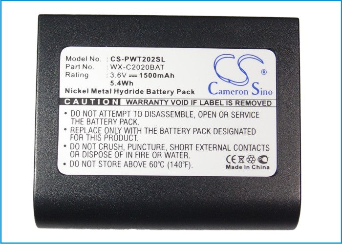 Panasonic Ultraplex II WX-CT2020 Headphone Replacement Battery-5