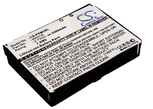 Pioneer Airware XM2GO GEX-INN01 inno inno2BK XM2go Replacement Battery-main