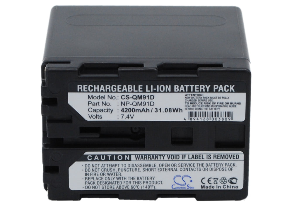 Sony CCD-TRV108 CCD-TRV108E CCD-TRV116 CCD 4200mAh Replacement Battery-main