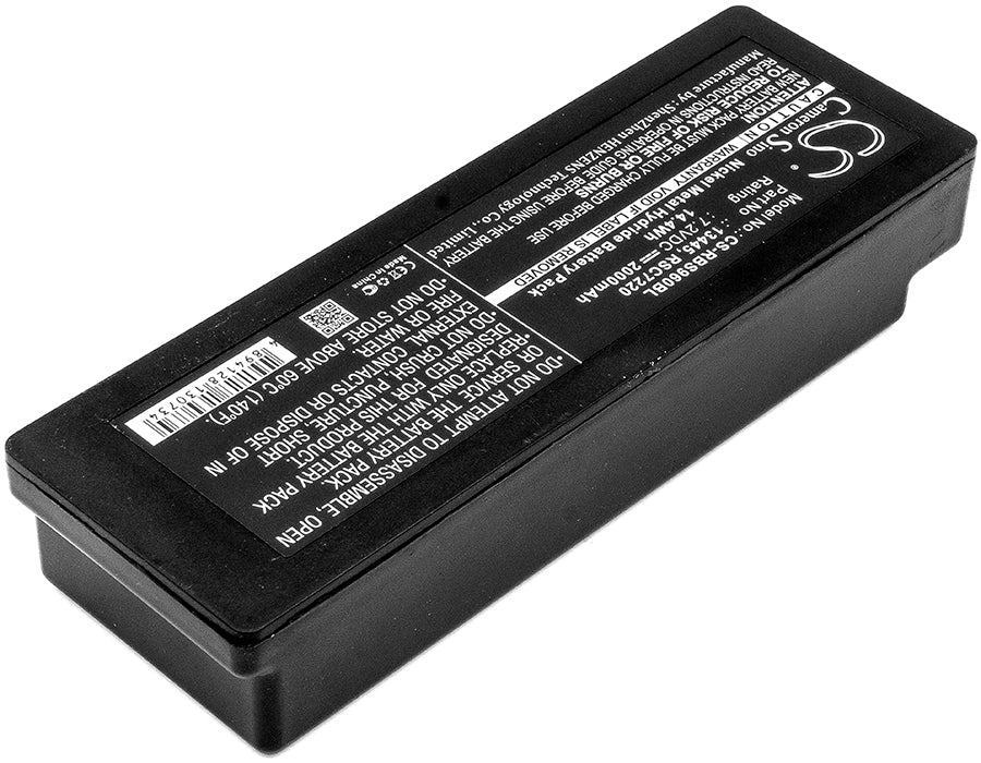 Akumulátorová batéria pre PALFINGER SCANRECO 590 592 960 7,2V 3000 mAh 1047 Akumulátorová batéria pre PALFINGER SCANRECO 590 592 960 7,2V 3000 mAh 1047