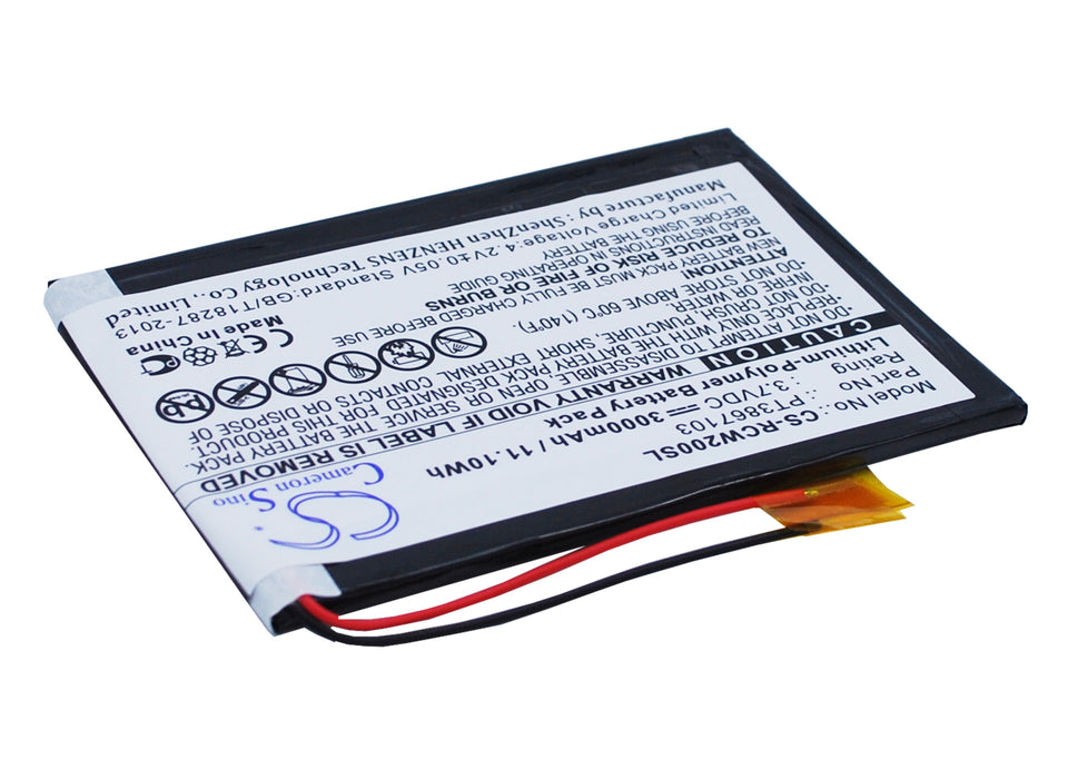 RCA RCT6077W2 Tablet Replacement Battery-2