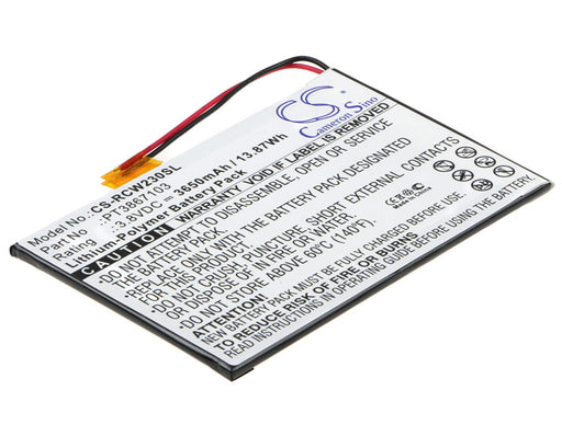 RCA 7in RCT6272W23 Replacement Battery-main