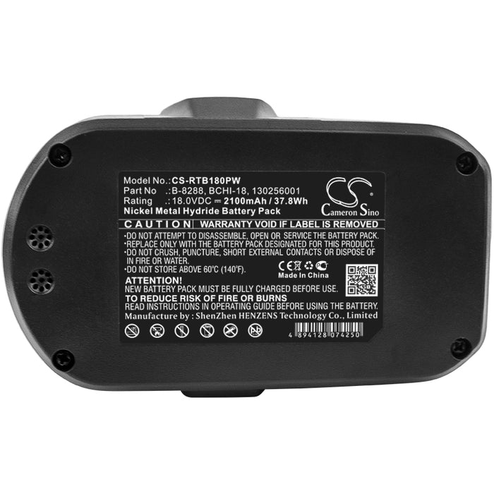 Ryobi CDL1802P4 CID-1802P CS1800 CTH1802 C 2100mAh Replacement Battery-5