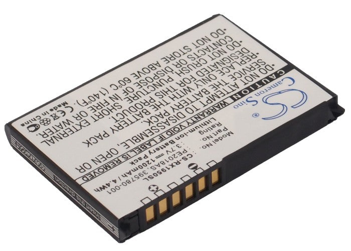 HP iPAQ RX1900 iPAQ RX1950 iPAQ RX1955 1200mAh PDA Replacement Battery-2