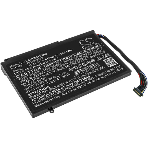 Razer Mamba RC30-013601 Naga Epic Chroma Laptop and Notebook Replacement Battery