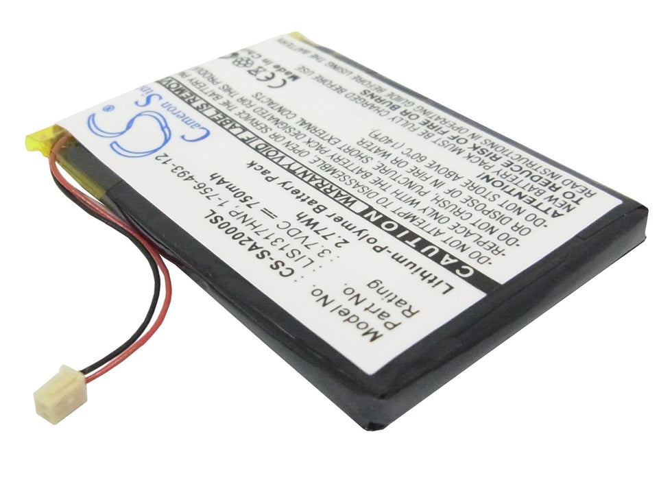Sony NW-A2000 NW-HD3 Media Player Replacement Battery-2