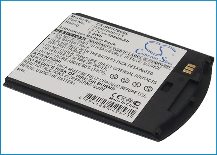 Samsung SCH-I760 1050mAh Replacement Battery-main