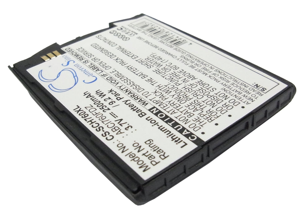 Samsung SCH-I760 2500mAh Mobile Phone Replacement Battery-2