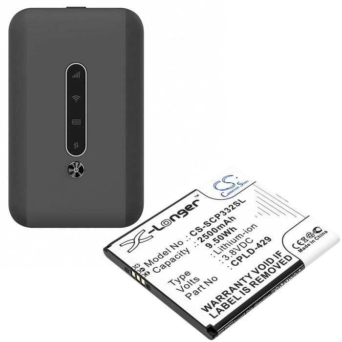 Sprint CP332A Surf Wifi Hotspot 4G Hotspot Replacement Battery-4