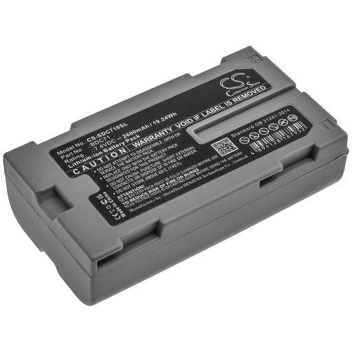 Topcon RC-5 Total Station GM-52 2600mAh Replacement Battery-main