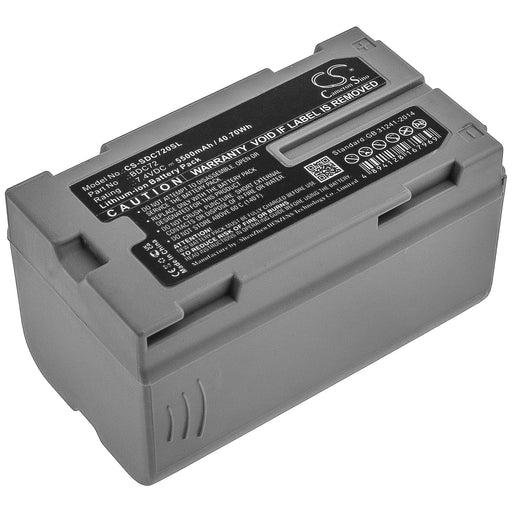 Topcon RC-5 Total Station GM-52 5500mAh Replacement Battery-main