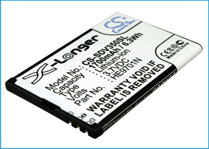 Sonocaddie G-4L V350 V500 GPS Replacement Battery-main