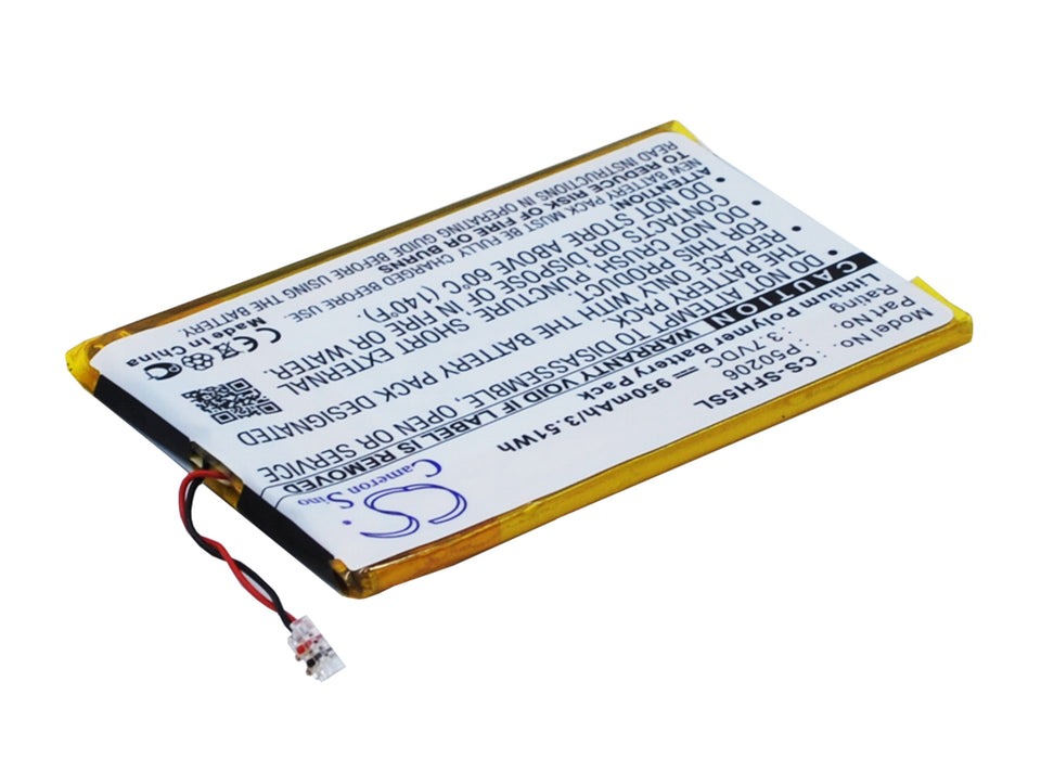 JNC SSF-H5 Media Player Replacement Battery-2
