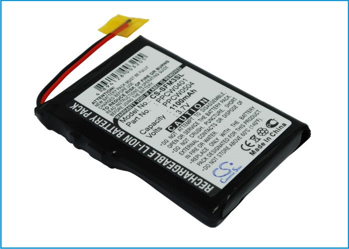 JNC SSF-M3 20GB Media Player Replacement Battery-2