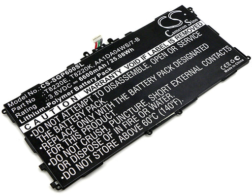 Samsung Galaxy Note 10.1 Galaxy Note 10.1 2014 Gal Replacement Battery-main