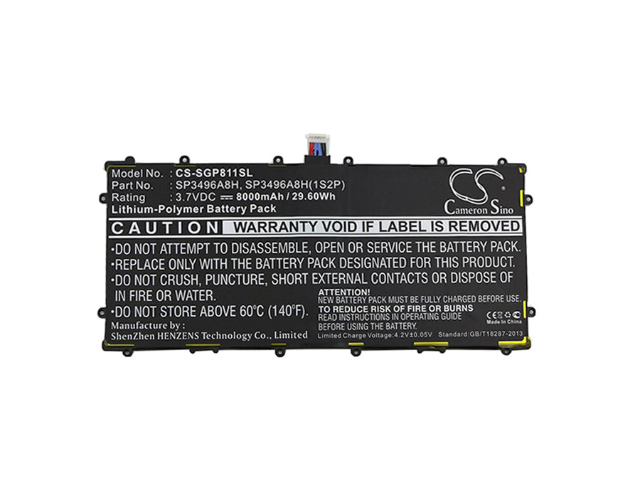 Samsung GT-P8110 GTP8110-HA32ARB Tablet Replacement Battery-3