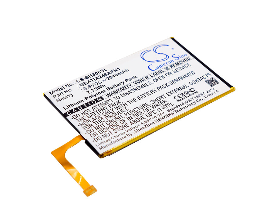 Sharp 306SH Aquos Crystal SH825Wi Replacement Battery-main
