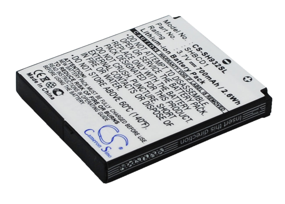 Sharp 932SH Mobile Phone Replacement Battery-3