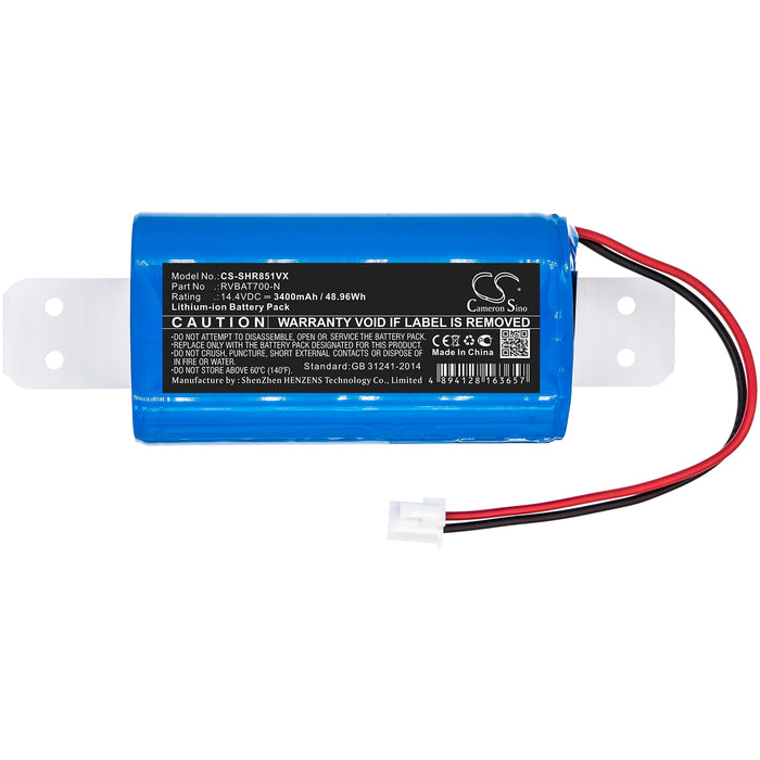 Shark RV700_N RV720_N RV725_N RV750_N RV761 RV850BRN RV850C RV850WV RV851WV RV871 RV871C 3400mAh Vacuum Replacement Battery-3