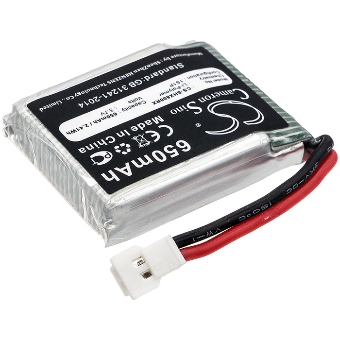 Skyhunter X8TW 650mAh Drone Replacement Battery-2