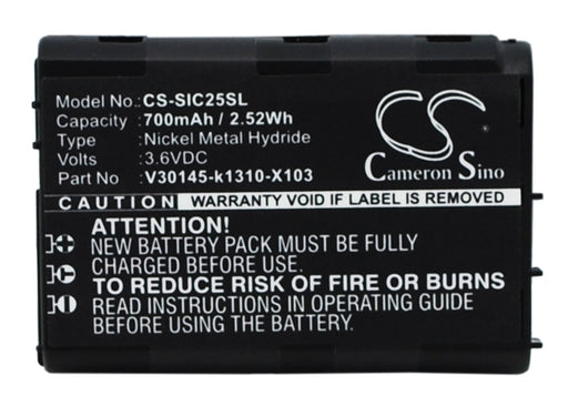 Siemens C25 C25 Power C2588 C25e C28 Replacement Battery-main