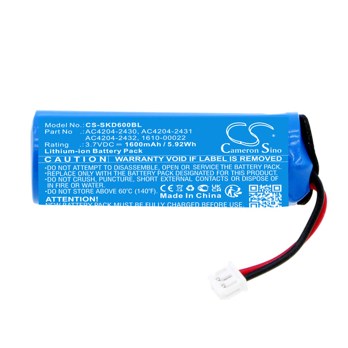 Socket Mobile D600 D700 D730 D740 D750 D755 D760 Barcode Replacement Battery