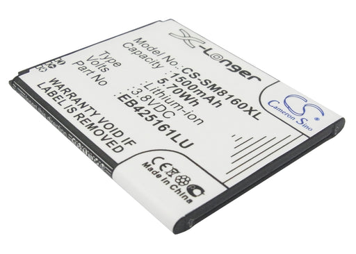 Samsung Galaxy Ace 2 Galaxy Ace II x Galax 1500mAh Replacement Battery-main